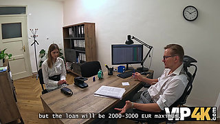 VIP4K. Young student Funky Town takes out a loan for the first time.