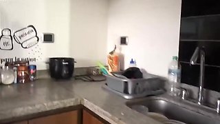 Fuck My Neigthbor On Top Of Kitchen