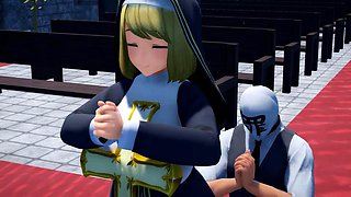 A story about releasing passion during confession at church: Big Tits, Hentai  Ttt Porn