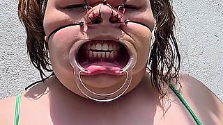 Humiliation and Anal Destruction for Me, in My Neighbor's Courtyard