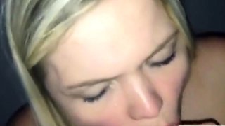 Cheating Ex-Girlfriend Sucks Cock
