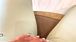 Horny Stepmom Spies on Stepson and Brazenly Fucks Him - Russian Amateur with Conversations