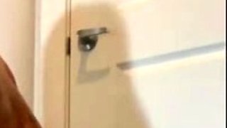 Amateur striptease and Solo masturbation