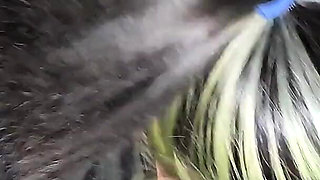Ponytail Grabbing Blowjob
