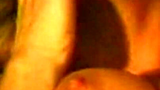 Horny Blonde MILF Rides Passionately in Car and Couch