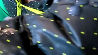 Green Downjacket Tease Smoking, Humiliation & Messy Cum Play