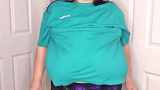 Huge Tits Jumping Jacks