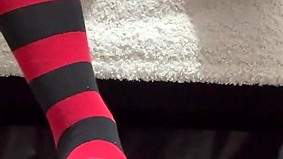 Giantess Stepsister Humiliates Tiny Toy Car, Steps on It and Masturbates While Stomping on It, Then Plays with It