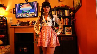 Emo Teen Becka Solo Webcam Masturbation Porn