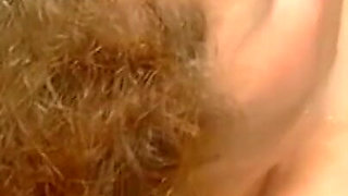 Mature Redhead Slut Deepthroats Throbbing Cocks in Wild Gangbang