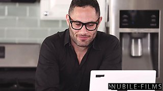 Swallow My Cum With Me" – Alex Coal Andi Rose Tutor Threesome