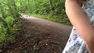Almost Caught! Public Lake Fuck, Handjob & Outdoor Piss – Risky SlipCouple