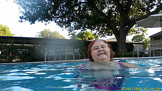 Big Beauty Nurse Vicki Shows off Her Water Shoes and