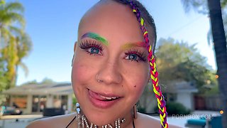 Fucking The Squirting Pussy Of Dagga On Pov