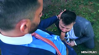 Horny Men In Sharp Suits Share Hot Gay Romance