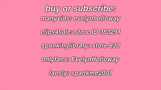 Hand Spanked & Paddled OTK