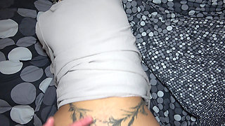 Muslim Hijabi Babe's Secret Sex with Stepbrother