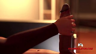 Beautiful cartoon 3D girl amazing xxx clip