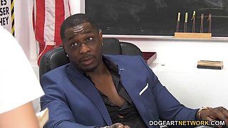 Teachers BBC Creampies Liz Jordan in Detention