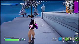 Fortnite Nude Mod Gameplay Triblazer Lynx Nude Skin Battle Royale Game [18+]