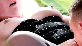 Chubby BBW Nicole Bunny Fuck Young Student