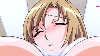 Blonde Hentai Nurse Gets Deep Exam by Perverted Doctor