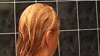 Hot Lesbians Licking Pussy and Fingering Wild in Shower and Pool