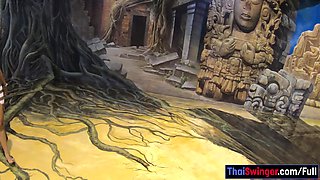 Art museum visit with Thai GF got horny