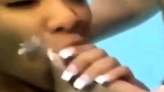 Black Beauty Blows 2 Big Cocks Underwater