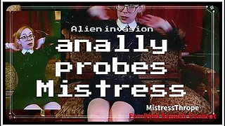 Alien Invasion Mistress Gets Anally Probed Halloween Preview