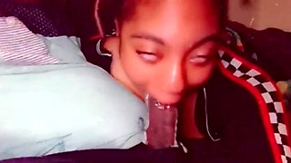 Cosplay Teen Comes Over for Some Deepthoat Videos