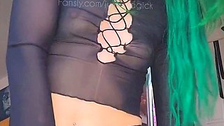 Emo Teen Becka Solo Webcam Masturbation Porn