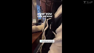 18 Year Old Tiny Ebony Teen Gets Caught Skipping Class Playing with Her Asshole