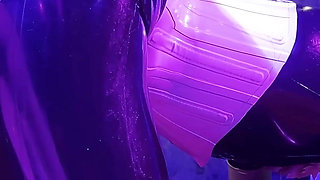 Rubber Fucked by Ava Fetishart While Fucking and Blowing Perv