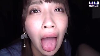 Waka Misono Slow Blowjob in Car Backseat – Cute Asian Teen Swallows Every Last Drop Ep-5