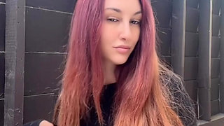 Italian big tits Milf Artemisia Love long hair fetish outdoor
