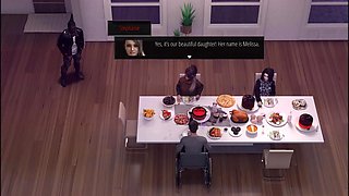 Forbidden passion unfolds with daring wife and bull in thrilling birthday play