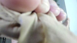 Sniff My Nylon Socks