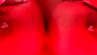 Sexy Monika Fox Dances, Strip And Shows Charms On Bed