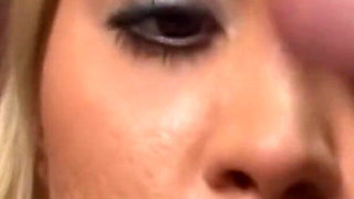 Drooling Deepthroat Slut Swallows Throbbing Cock Whole