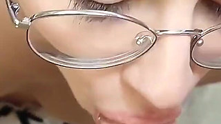 Teen Maid Toothbrush with Fresh Cumshot