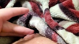 Left-Handed Solo Female Orgasm for the First Time