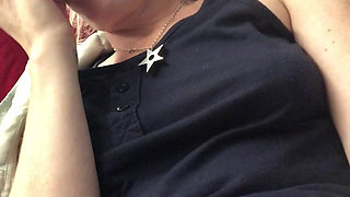 Almost got caught playing with my pussy on the train in my riskiest public wank video yet!