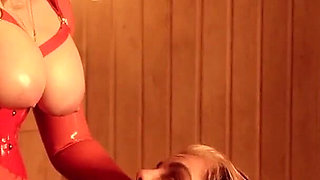 Sexy Hot Deep Fucking of Horny Fetish Girls - Amazing Moaning Sex in Shiny Clothes (arya Grander)