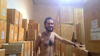 'The warehouse" - I fucked my boss so I wouldn't lose my job. I always had a crush on him! 💦