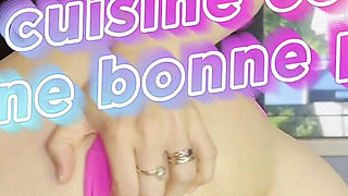 Magda the Squirt Queen Dildoes and Floods Her Kitchen - Extreme Solo Squirt