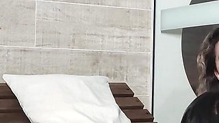 Pregnant Wife Takes Maid's Stepdaughter to Fuck Chubby Husband!