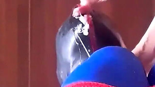 Two hours compilation of mouth fucking and pussy fucking on bondage, heels and pantyhose