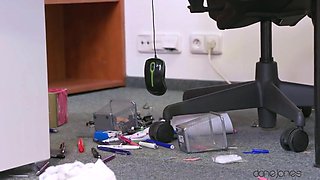 Max Dior's Ebony Office Vixen Craves Wild Passion