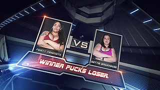 Betty Brickhouse Vs Fiesty Feminista Female Wrestling